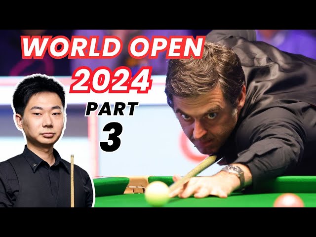 Ronnie O'Sullivan vs Lyu Haotian | World Open Snooker 2024 | Part 3