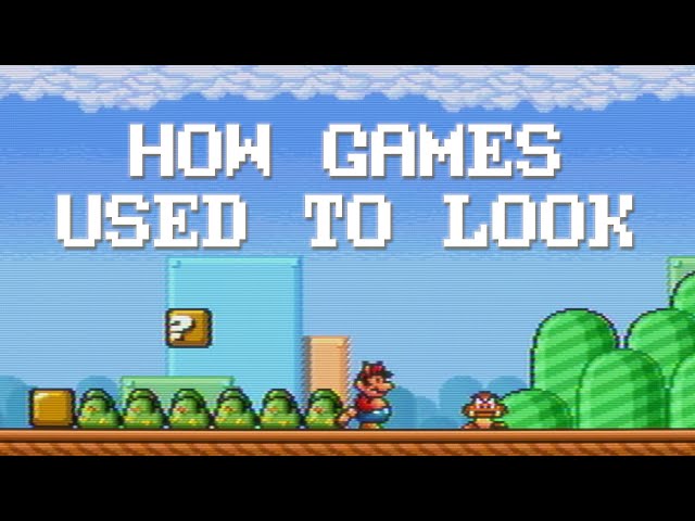 How Games Used to Look: Why Retro Gaming on a CRT Looks WAY Different