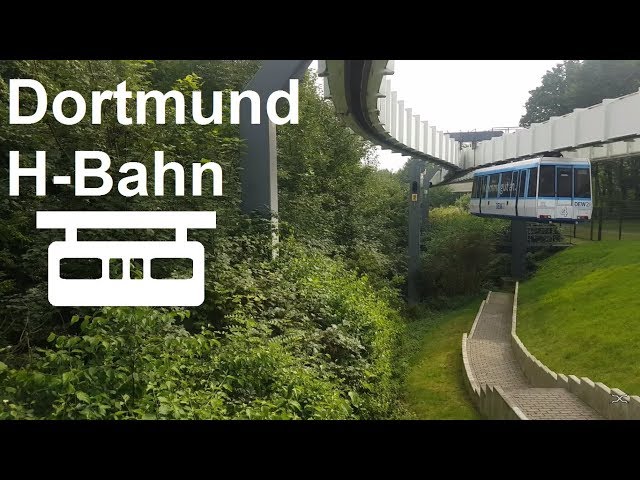 Dortmund H-Bahn - Hanging Railway - Suspension Railway