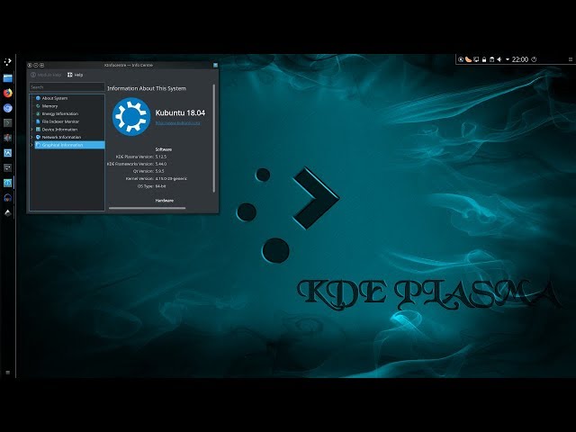 My Theming of Kubuntu 18.04 KDE Plasma 5.12.5 Desktop