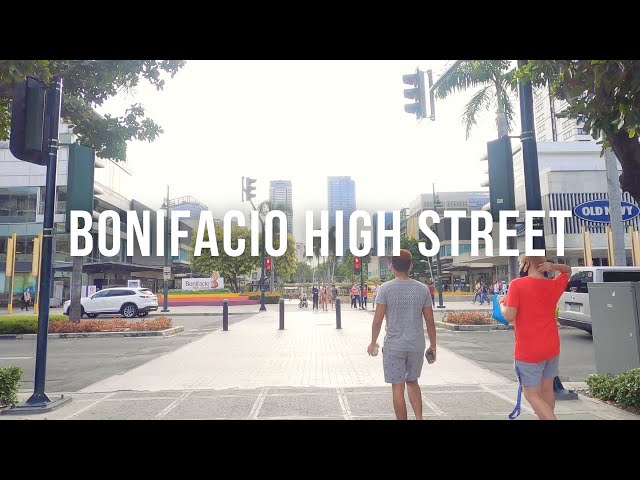 [4K] Bonifacio High Street Walking Tour during Pandemic | BGC Philippines 🇵🇭  June 2020
