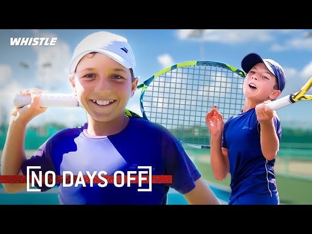12-Year-Old FUTURE US Open Tennis Champ?! 🎾