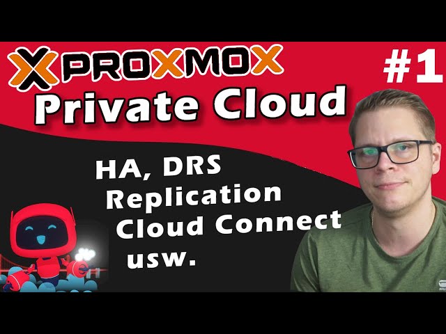 Proxmox Private Cloud - Teil 1 Backend, Cluster, High-Availability, DRS, Replication @HetznerOnline