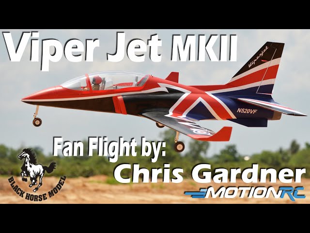 Black Horse Viper Jet MKII Flown By Chris Gardner At Jax Jet Madness | Fan Flight | Motion RC