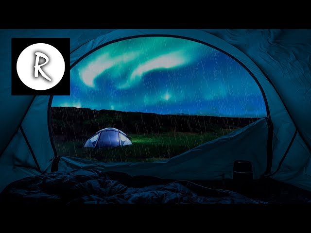 RAIN ON TENT, perfect for relaxing, study, focus, sleep, insomnia & relaxation, White Noise
