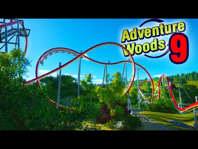 REALISTIC B&M Flying Coaster: Dragon Rider - Adventure Woods Ep. 9 | Planet Coaster