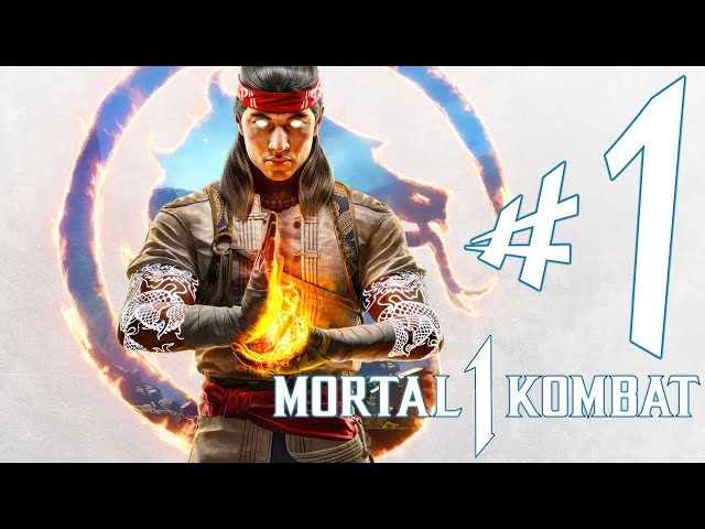 Mortal Kombat 1 - Parte 1: Liu Kang, Deus do Fogo!!! [ PS5 - Playthrough 4K ]
