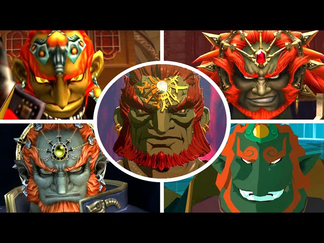 Evolution of Ganondorf Battles in Zelda Games (1998 - 2023)