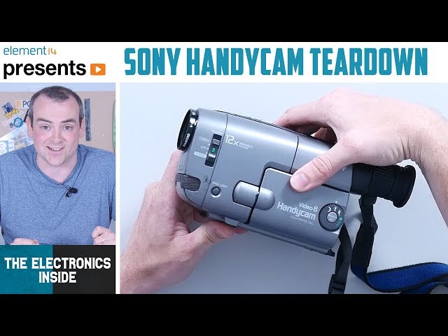 Sony Handycam Teardown - The Electronics Inside