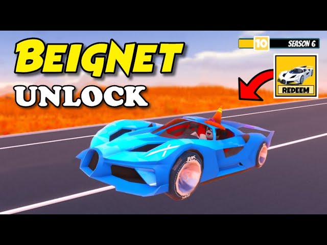 GETTING LEVEL 10 BEIGNET Bugatti Bolide in Season 6 (Roblox Jailbreak)