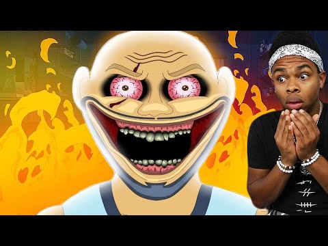 REACTING TO TRUE STORY SCARY ANIMATIONS!