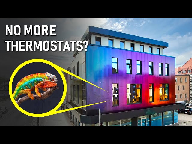 Could this Chameleon-like Material Heat and Cool Buildings?