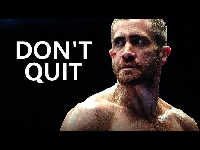 I'VE COME TOO FAR TO QUIT - Motivational Workout Speech 2019