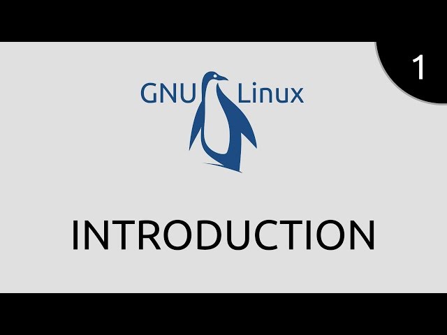 GNU/Linux #1 - introduction