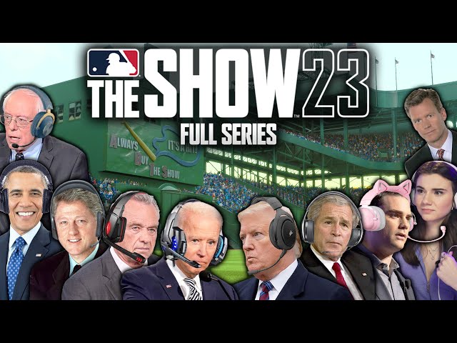 US Presidents Play MLB The Show 23 (FULL SERIES)