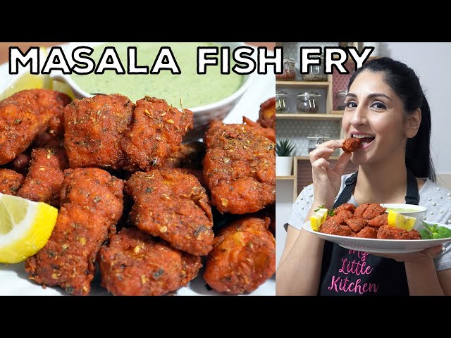 The Tastiest Masala Fish Fry | Spicy Deep Fried Fish Recipe