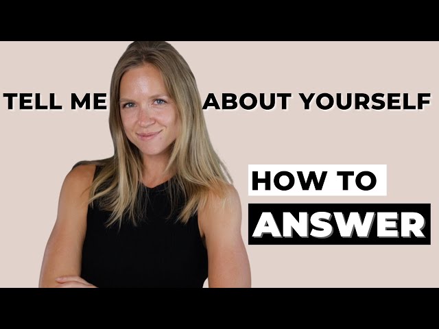 How to Answer Tell Me About Yourself Interview Question | Strong Response Structure with an Example