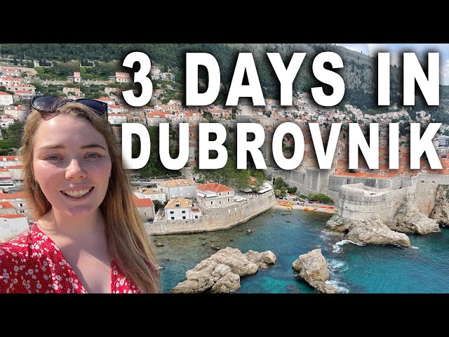 Dubrovnik Croatia Vlog - The City Walls, Lokrum Island & A Sunset Hike (Backpacking Europe V1)