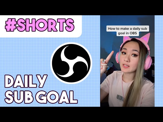 MAKING A DAILY SUB GOAL IN OBS