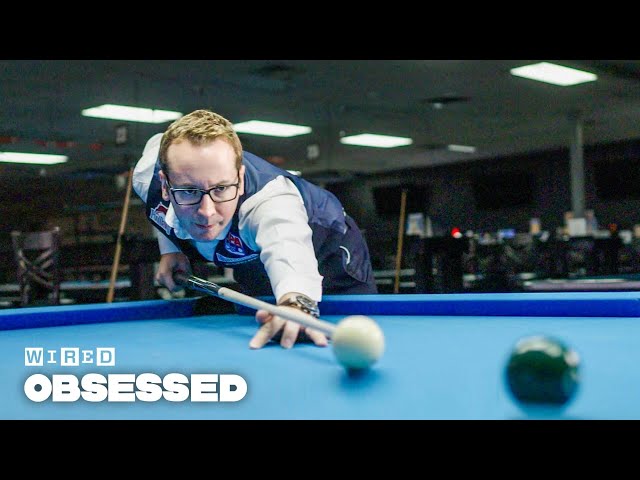 How This Guy Builds Mesmerizing Pool Trick Shots | Obsessed | WIRED
