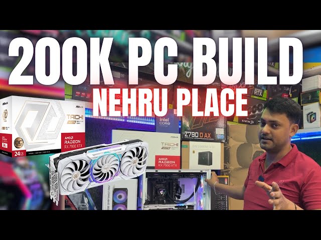 200k Gaming PC build @KVR_GAMING_SYSTEN nehru place market