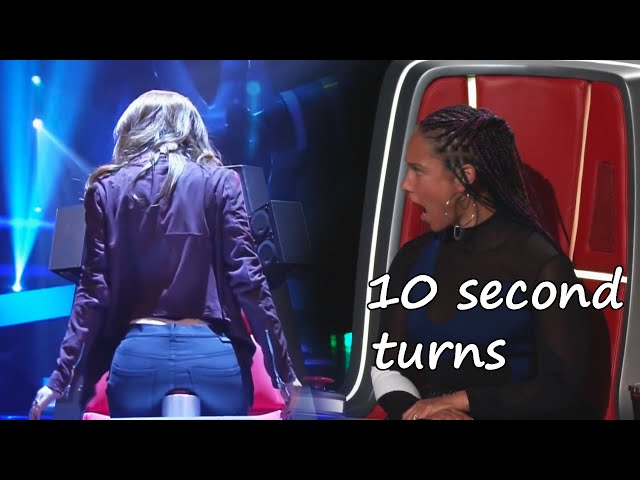 Fastest Chair Turns on The Voice | Part 3