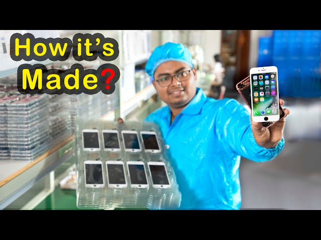 How iPhone Display is Made in China - Factory Tour - Spidertech