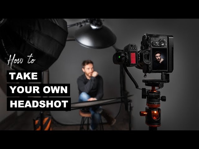How to TAKE YOUR OWN HEADSHOT - Camera settings, Lighting and Tips & Tricks for Self Portraits.