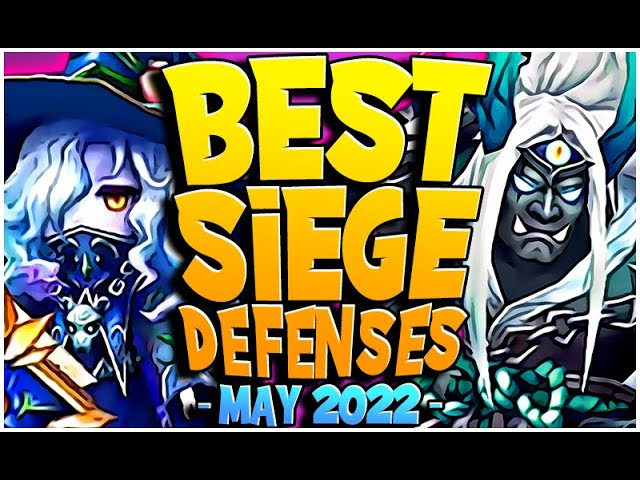 The BEST Siege Defenses in Summoners War - May 2022