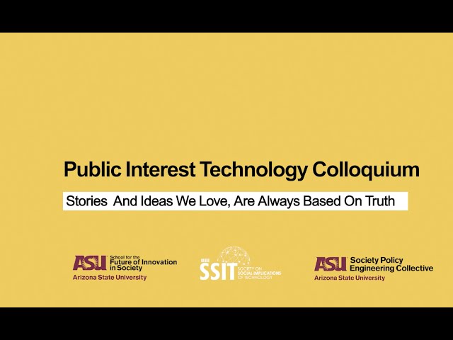 PIT Colloquium:Stories And Ideas We Love, Are Always Based On Truth with  Suzie Jowsey Featherstone