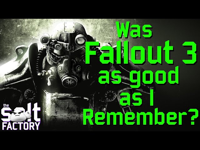 Was Fallout 3 as good as I remember? - Revisiting the story, mechanics and side quests