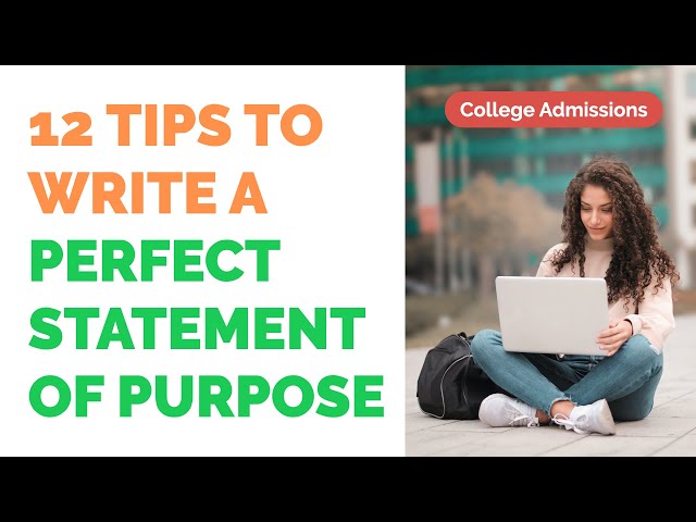 12 Tips:  How to write a perfect Statement of Purpose (SOP) • USA based experts • Do's and Don'ts
