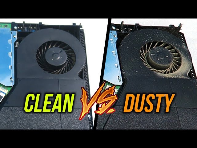 Should You Clean Your PS4? (Dusty vs Clean Sound Test)
