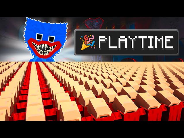 1,000,000 Villagers Survive Poppy Playtime