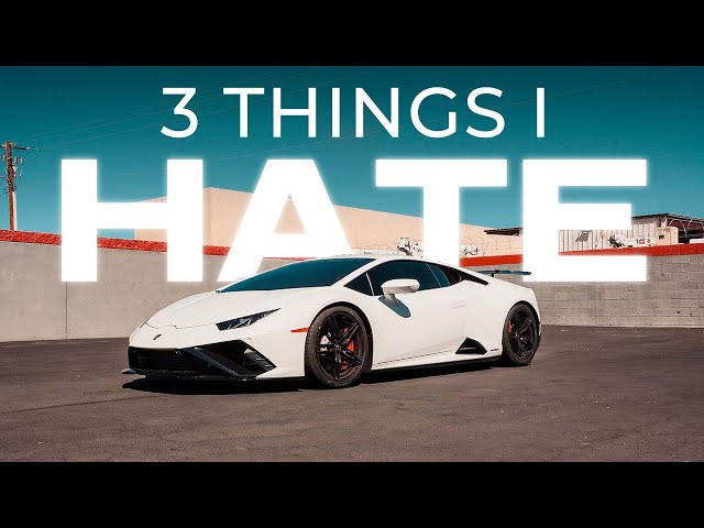 3 THINGS I HATE ABOUT MY 1,000HP LAMBO...