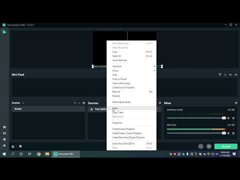 Create scrolling text ticker in Streamlabs OBS