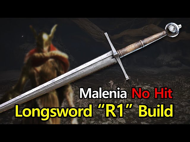Elden Ring - Longsword "R1" Build vs Malenia NG+7 (No Hit) #eldenring #gaming