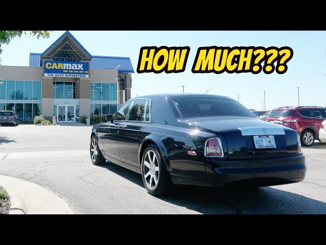 I Took the Cheapest Rolls-Royce Phantom to Carmax for an Appraisal: 1 Year Ownership Report!