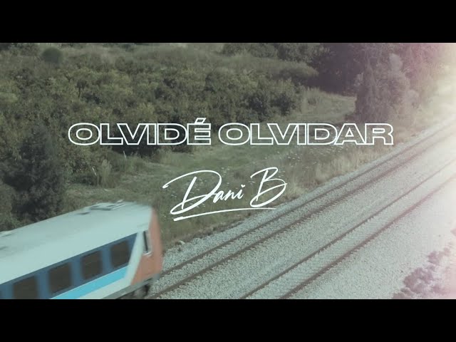 Dani B - Olvidé Olvidar (Visualizer) | Lyric video