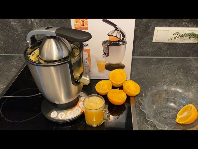 Princess Champion Orange Juicer 201852 | Unboxing | Orangenpresse Edelstahl Test