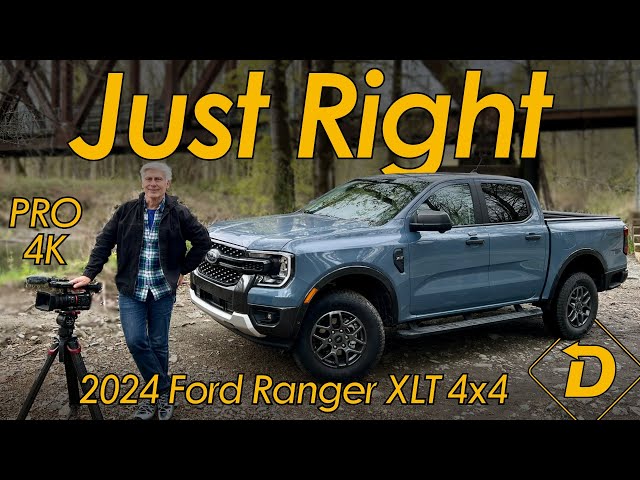 2024 Ford Ranger XLT 4x4 is Right-Sized Capability #cars #pickup #ford #automotive