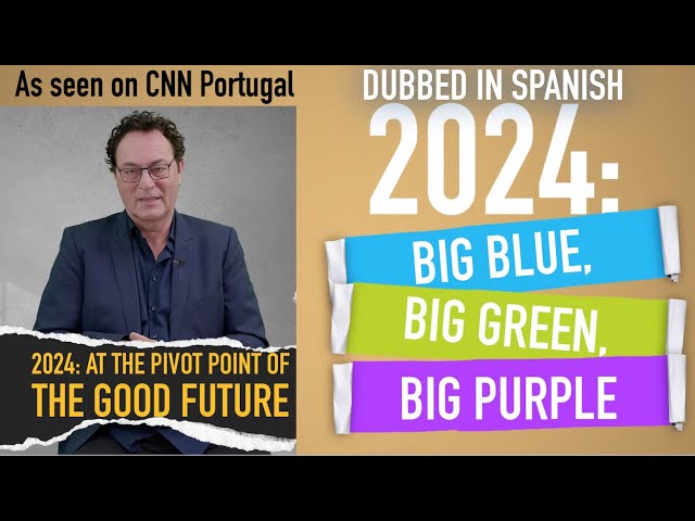 2024: Estamos en el meollo de #thegoodfuture: Gerd Leonhard en CNN Portugal PITCH: Dubbed in Spanish