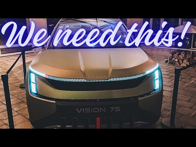 Skoda Vision 7S Concept: The Future of Cars Unveiled!