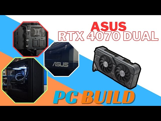 ASUS RTX 4070 Dual x Intel i5-13500 Streaming and Gaming PC Build (Time-lapse) | PCB-95