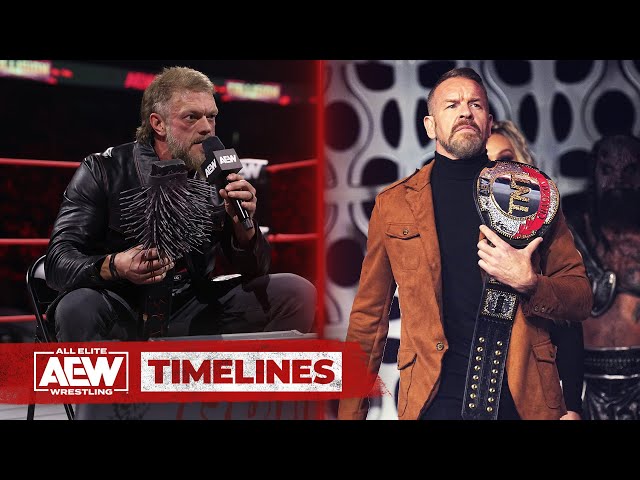 The UPDATED AEW History of TNT Champ Christian Cage & Adam Copeland | AEW Timelines