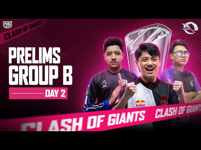 [ID] PUBG MOBILE RUTHLESS CLASH OF GIANTS SEASON 4| PRELIMS GROUP B| DAY 2 FT. #HORAA #AE #I8 #BOOM