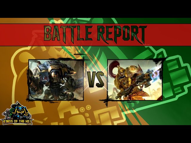 IMPERIAL KNIGHTS VS. Adeptus Custodes - 2000 Pts Surround & Destroy