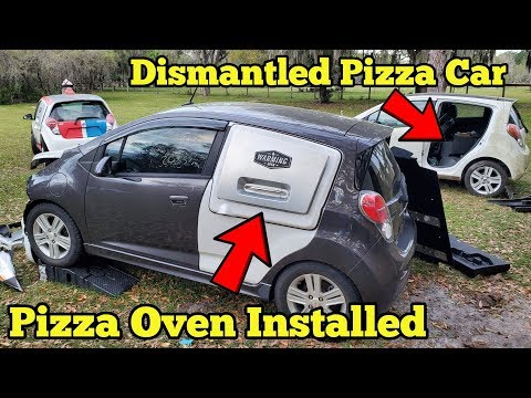 Dismantling the Domino's Pizza DXP Car to Rebuild a Rare Electric Chevrolet Hatchback