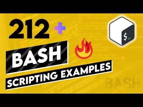 212 Bash Scripting Examples