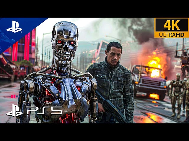 Skynet Terminators Look ABSOLUTELY TERRIFYING | Immersive Graphics [4k60FPS]